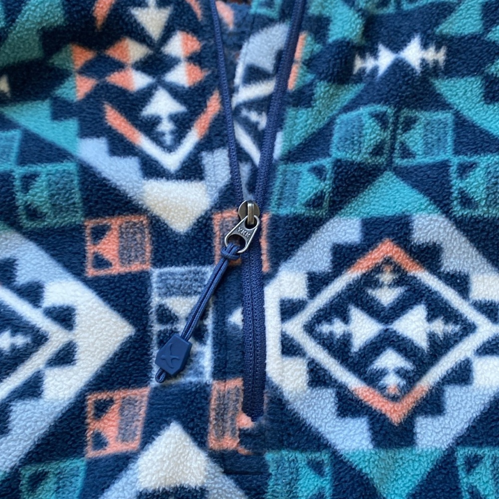 Eddie Bauer Quarter Zip Fleece Sweater - Picture 6 of 6